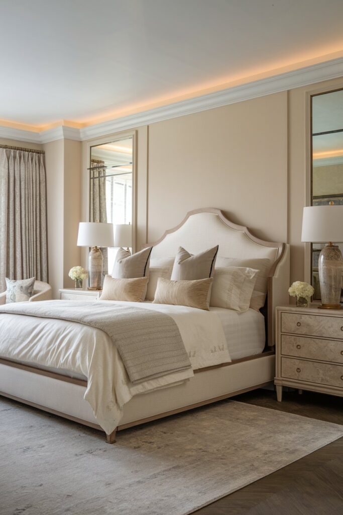 Elegant Neutral Guest Room