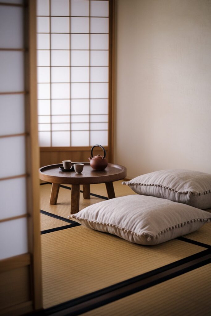 Low Japanese-Style Seating