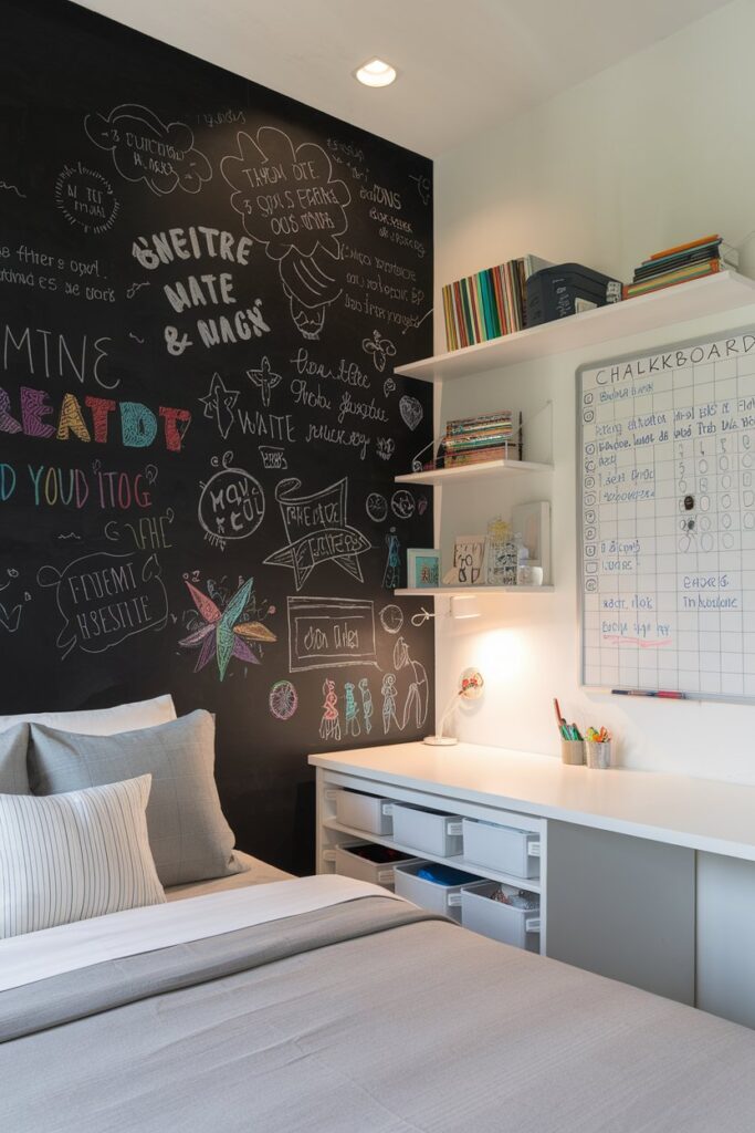 Chalkboard or Whiteboard Wall