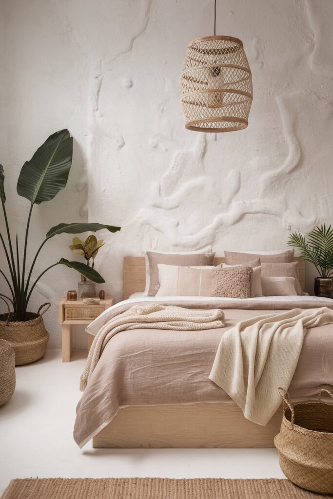 Scandinavian Earthy Bedroom