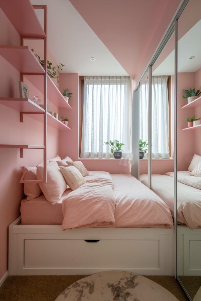 Small Pink Bedroom Ideas