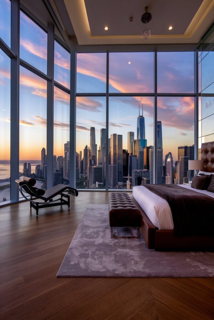 Floor-to-Ceiling Windows with Panoramic Views