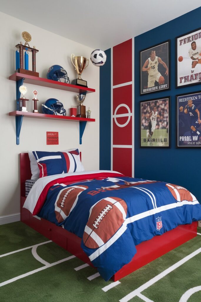Sports-Inspired Room
