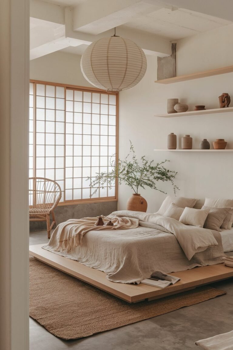 30 Japandi Bedroom Ideas to Create a Calm and Stylish Retreat - Urban ...