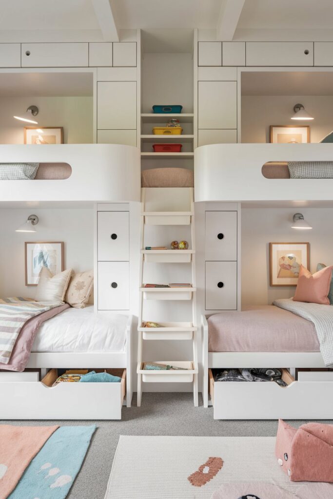 Bunk Beds with Storage