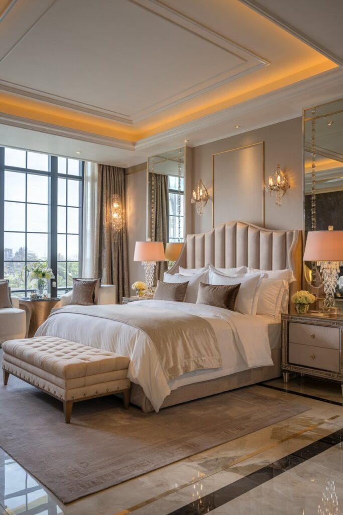 Luxurious Hotel-Inspired Guest Room