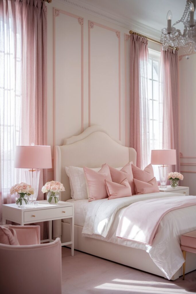 Pink & White Classic Elegance