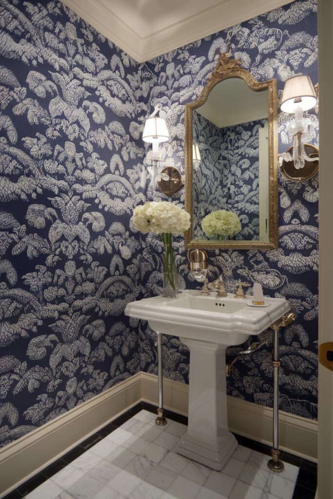 Blue Wallpaper Statement