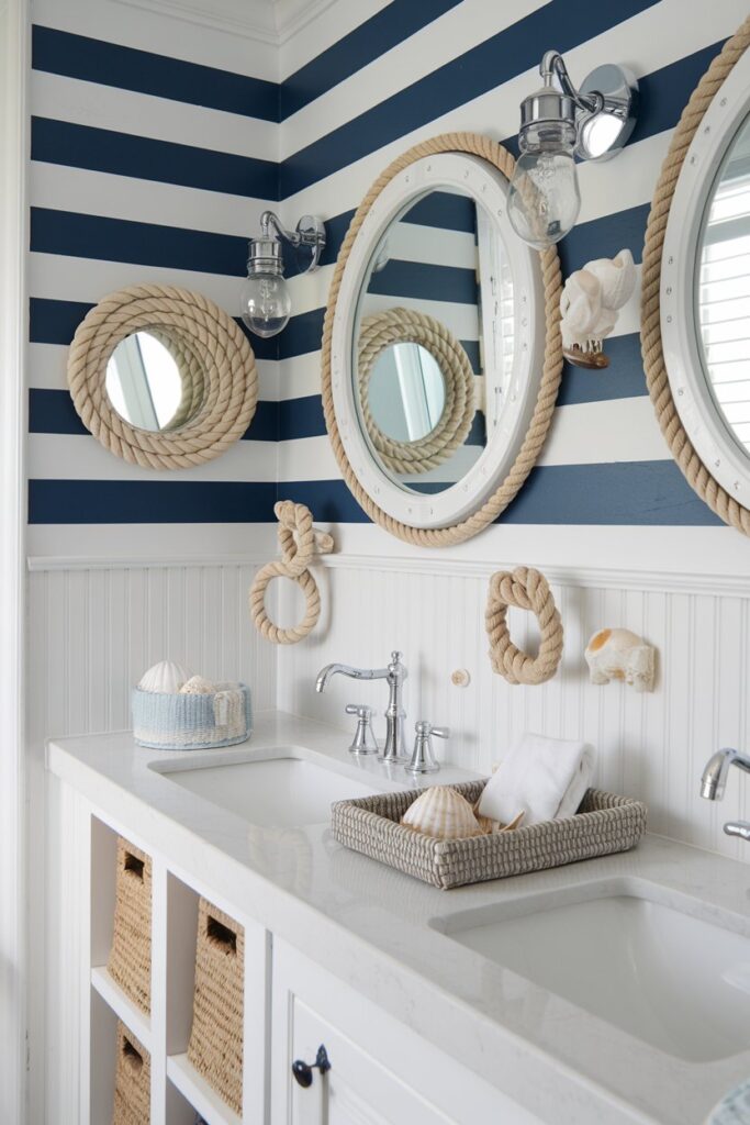 Nautical Blue Stripes