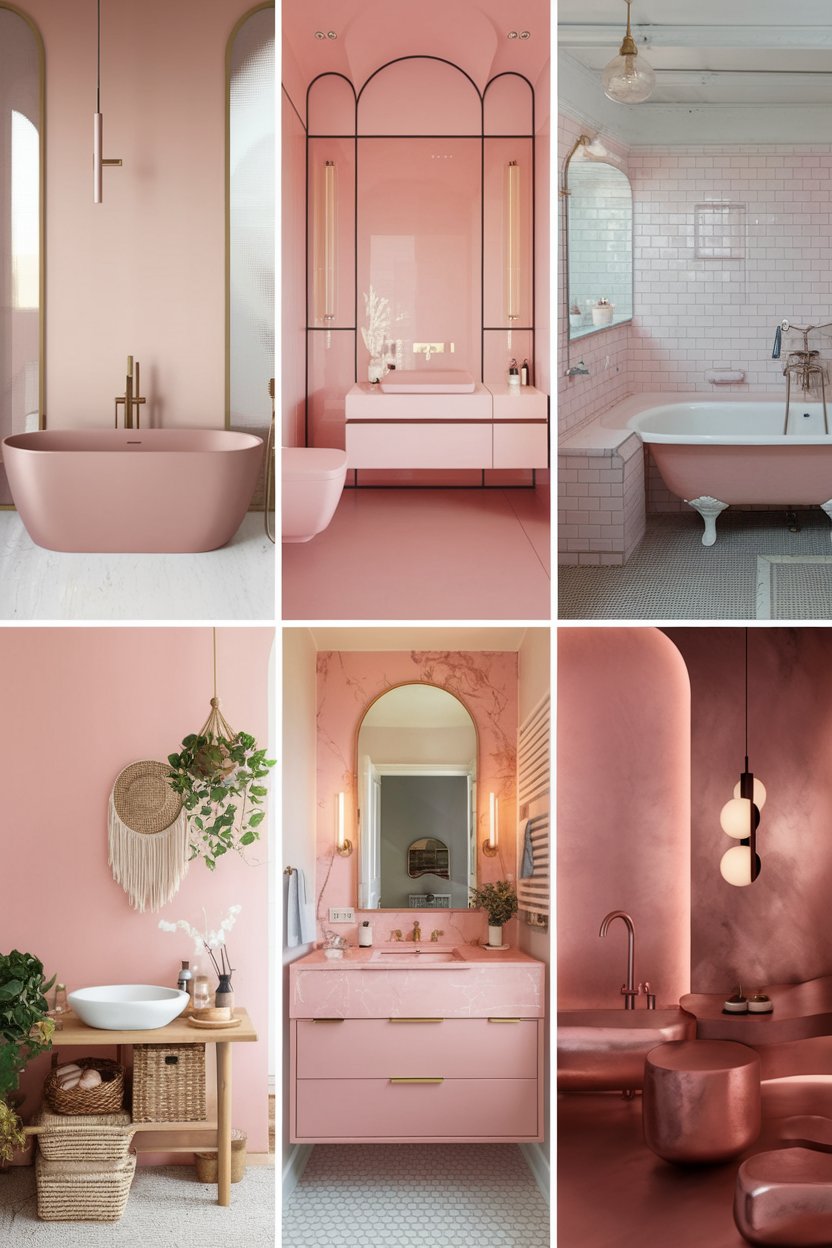30 Pink Bathroom Ideas to Add Style, Warmth, and Charm to Your Home