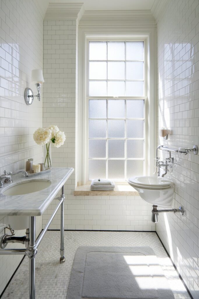 Classic White Bathroom