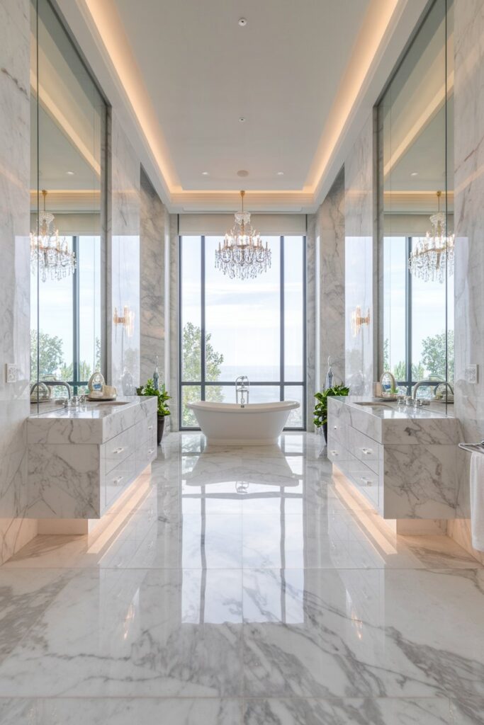 Marble Masterpiece Bathroom