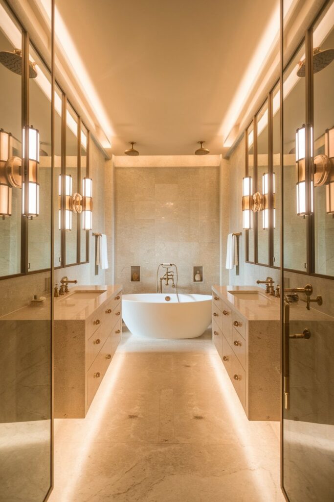 Brushed Brass Accents