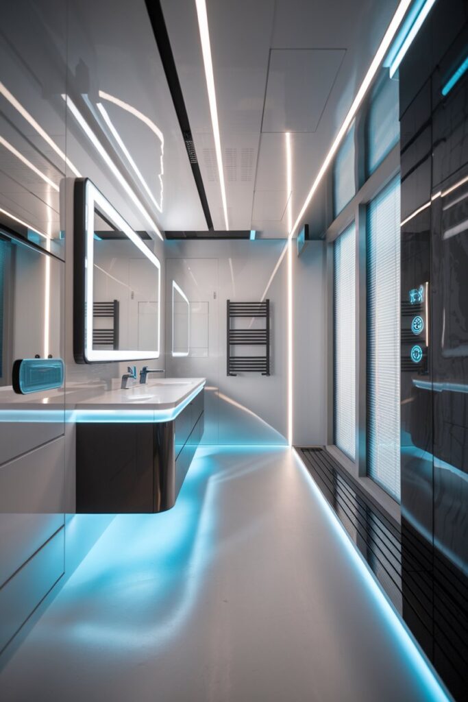 Smart Technology Bathroom