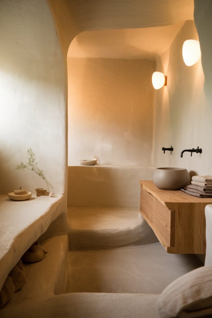 Matte Black Fixtures in a Japandi Setting