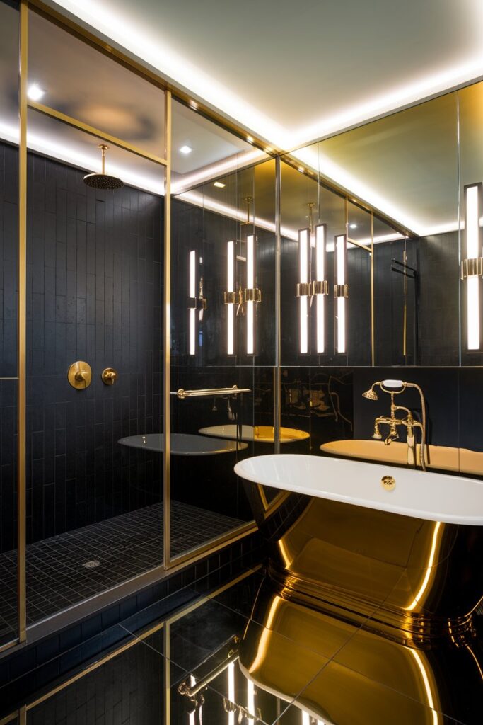 Black and Gold Glamour