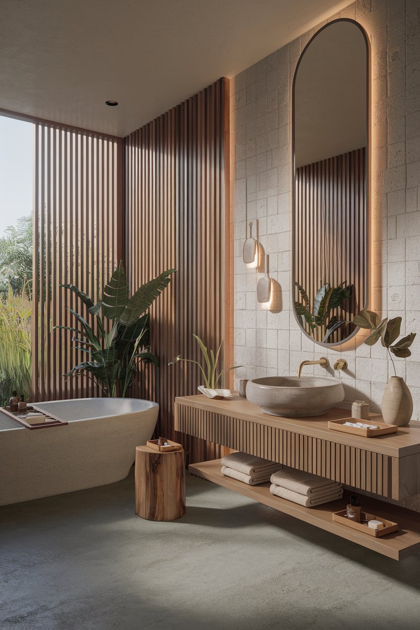 30 Japandi Bathroom Ideas to Transform Your Space into a Calm, Minimalist Retreat