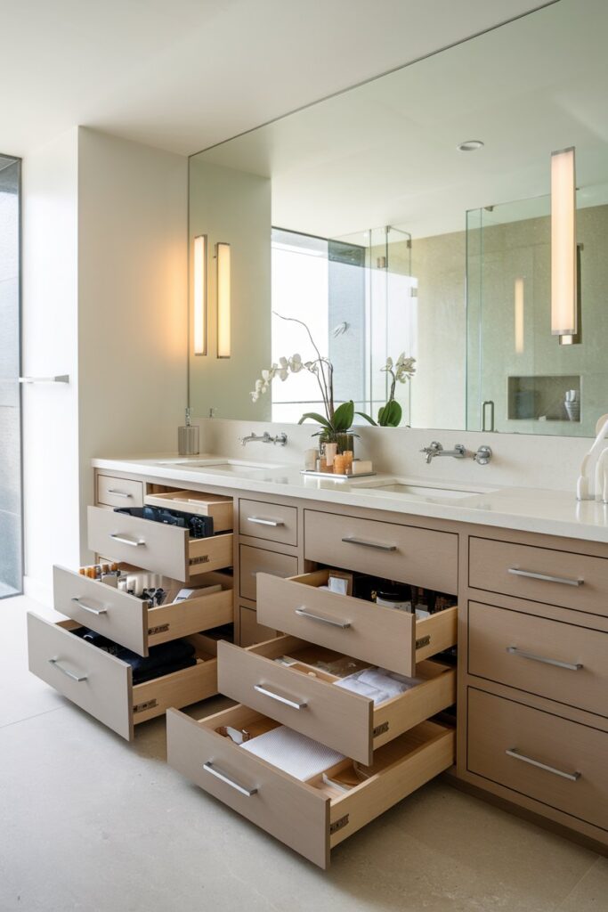 Bathroom Vanity with Drawers vs Cabinets