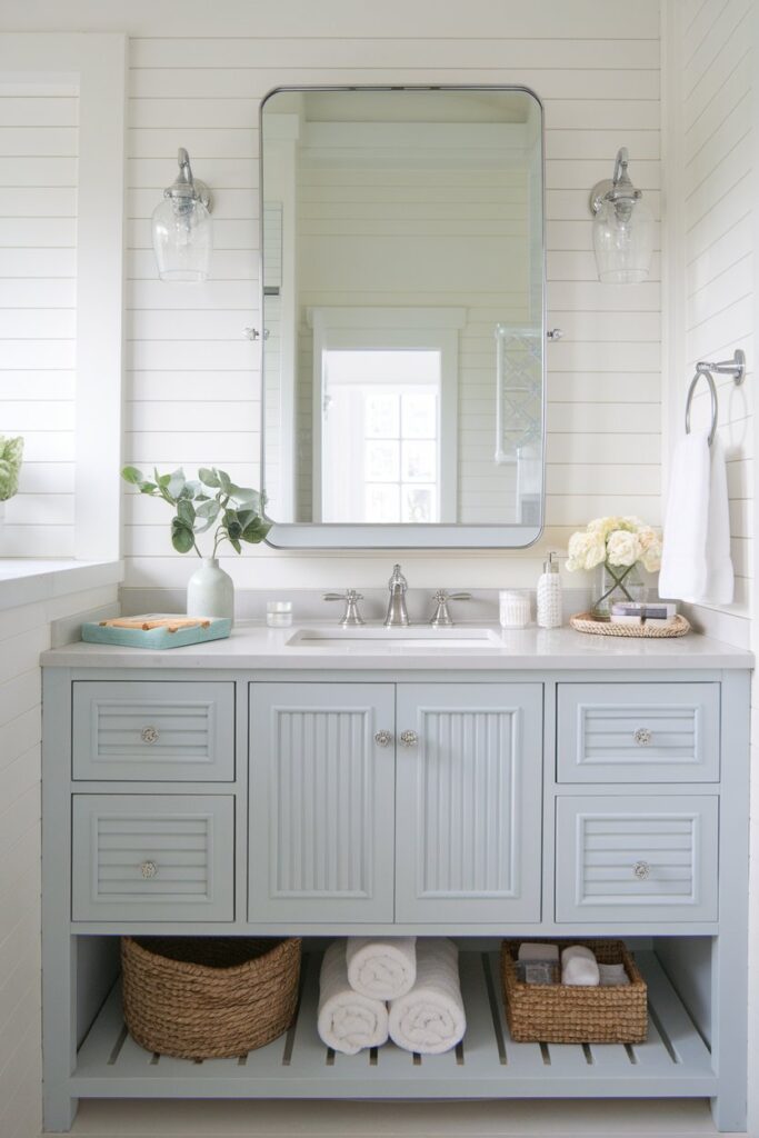 Coastal-Style Bathroom Vanity Ideas