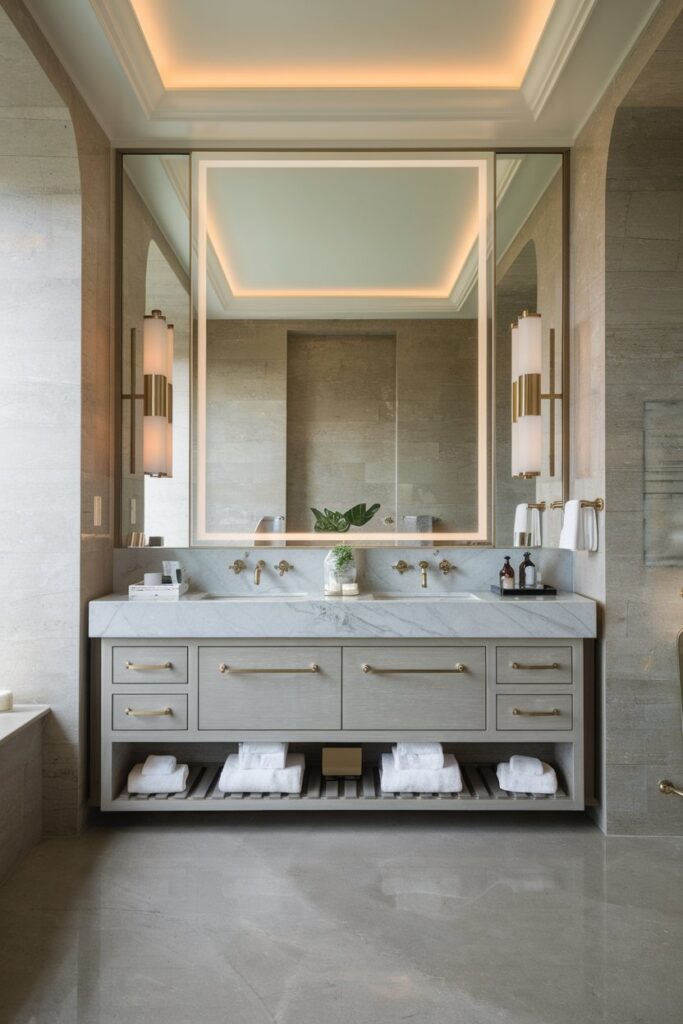Luxury Hotel-Inspired Bathroom Vanity