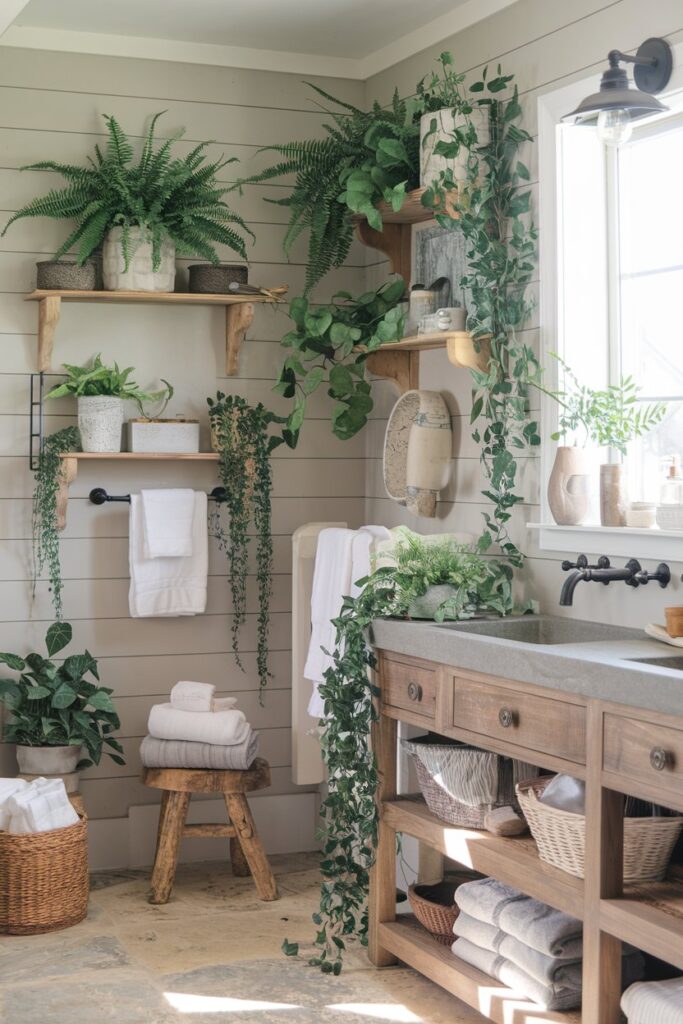 Farmhouse Greenery and Plants