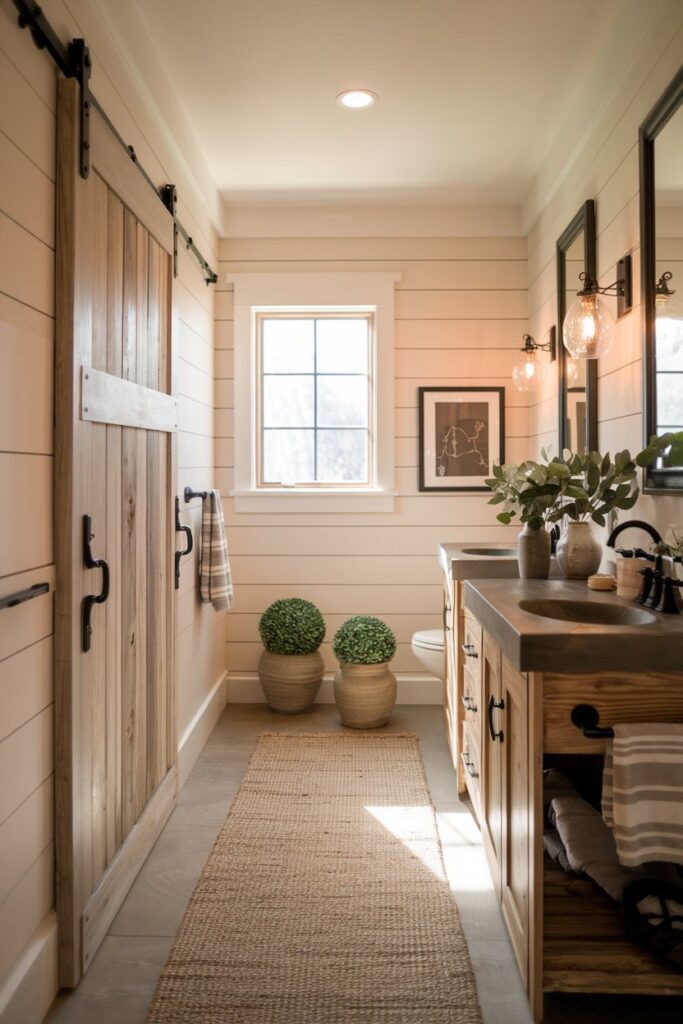 Sliding Barn Door Entry