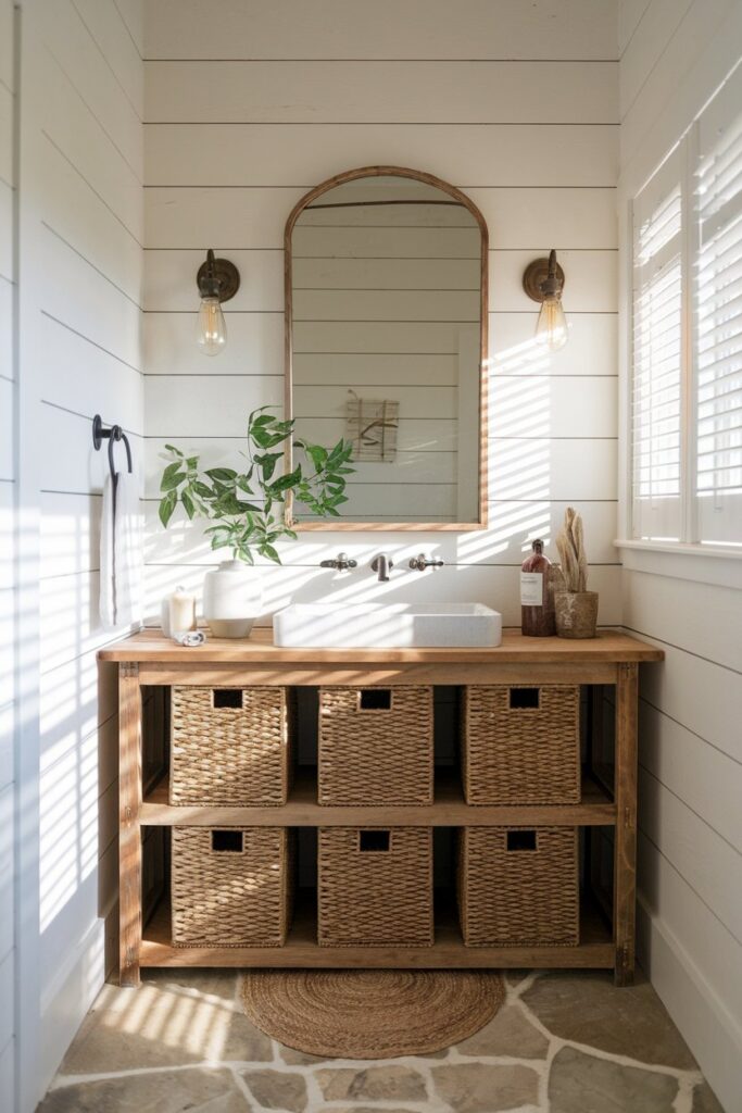Woven Basket Storage