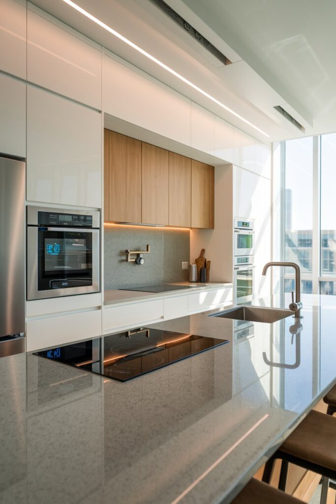 Smart Technology Modern Kitchens