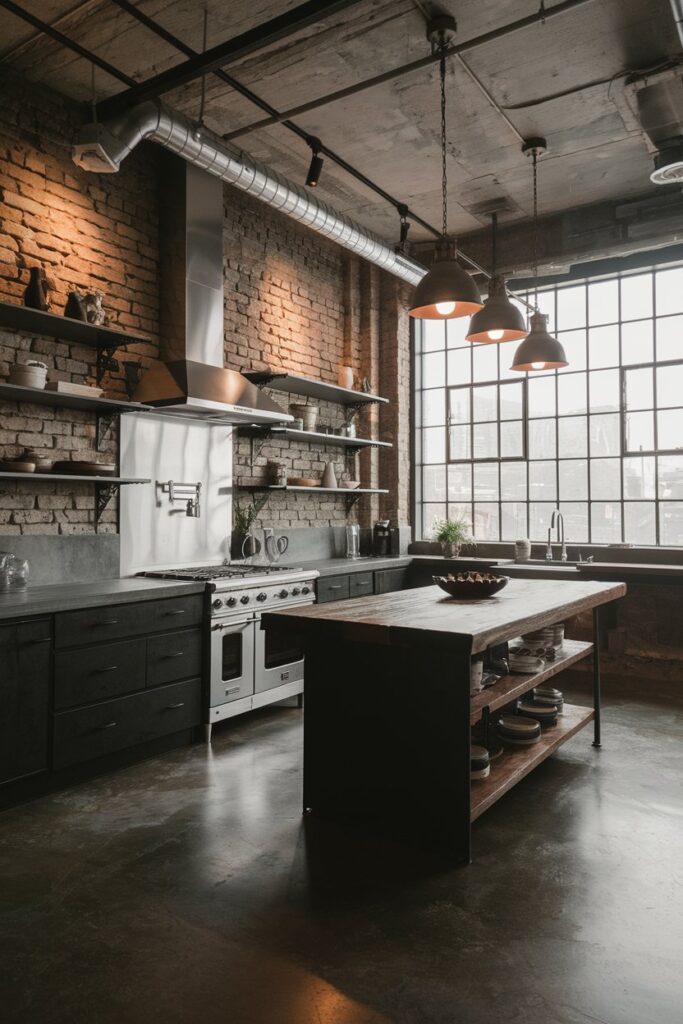 Industrial Modern Kitchen Design