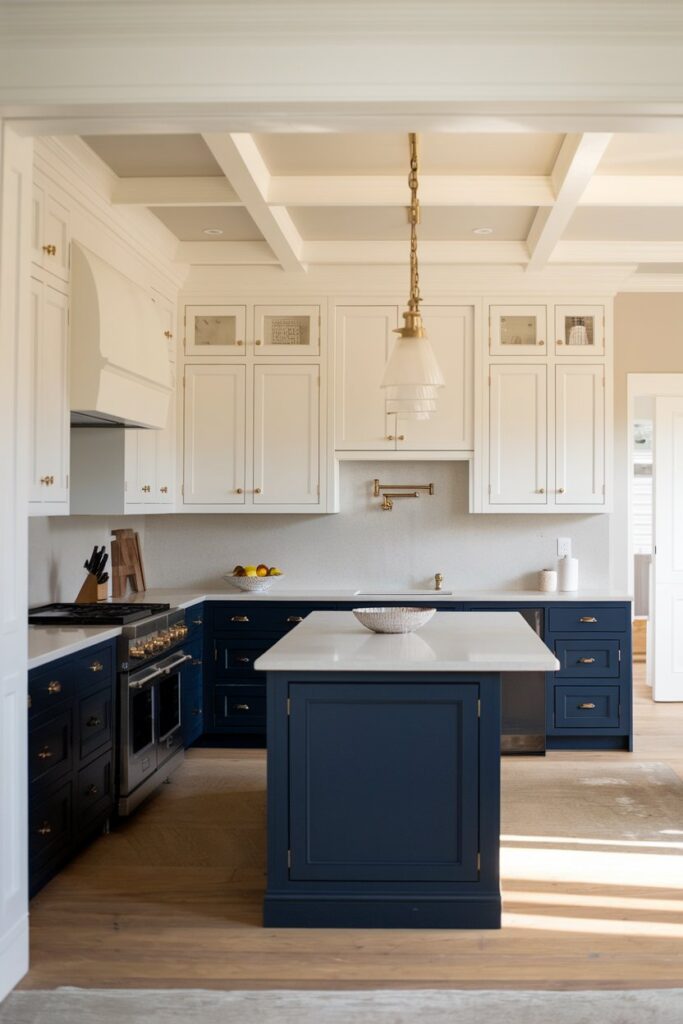 Two-Tone Modern Kitchen Design