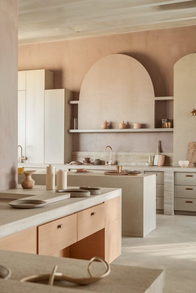 Neutral Color Modern Kitchen