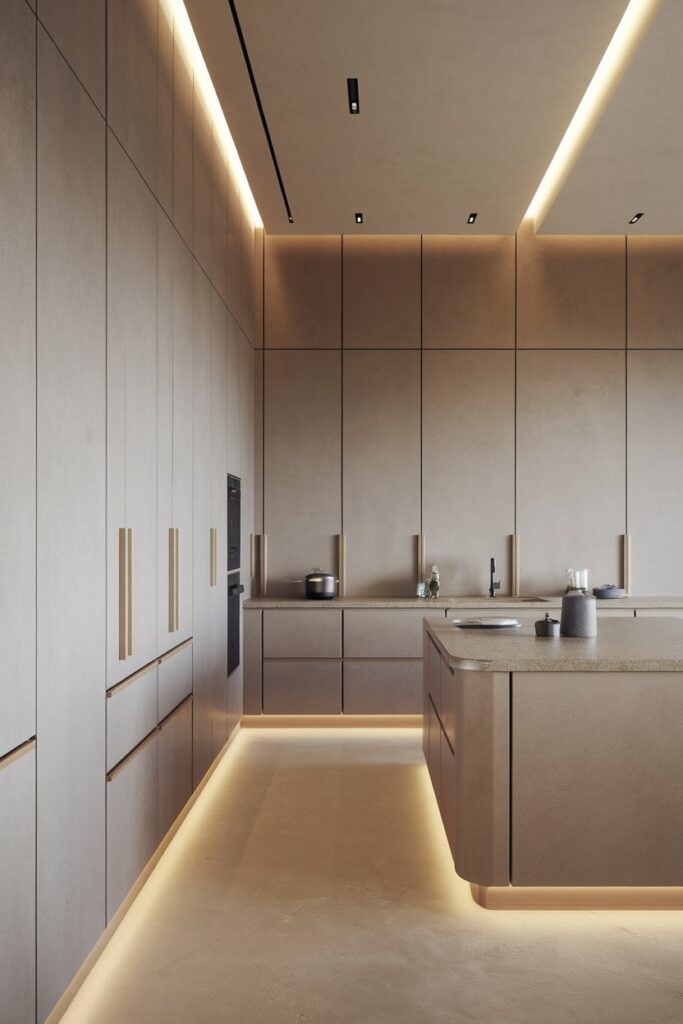 Floor-to-Ceiling Kitchen Cabinets