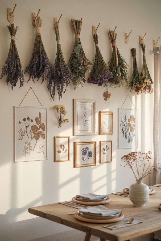 Dried Flowers and Botanical Decor