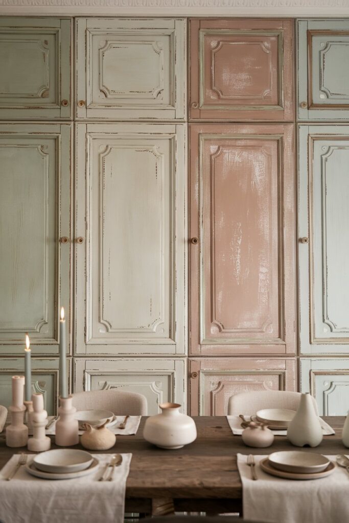 Distressed Cabinet Finishes
