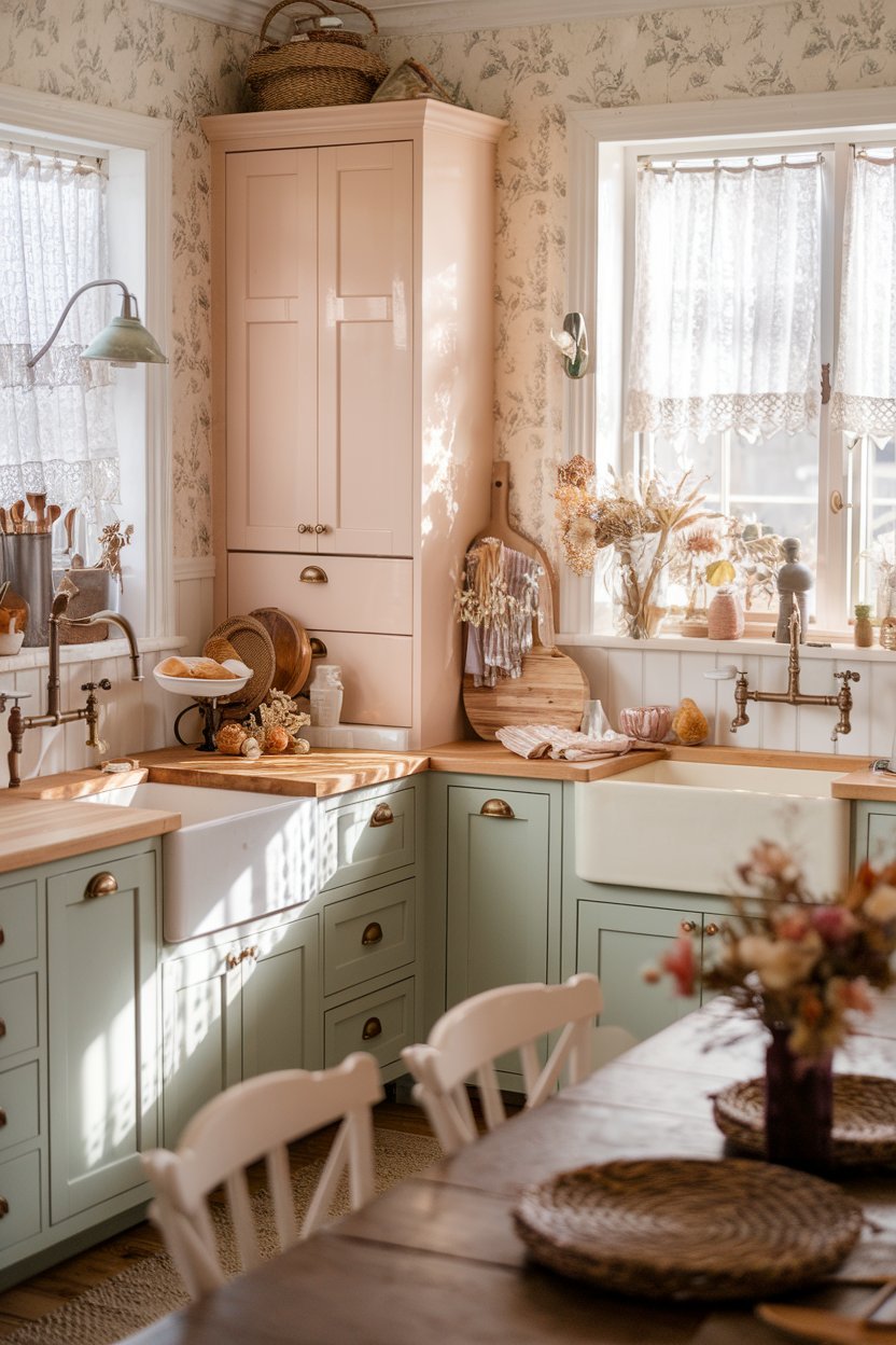 30 Charming Cottagecore Kitchen Ideas to Create a Cozy, Rustic Dream Space