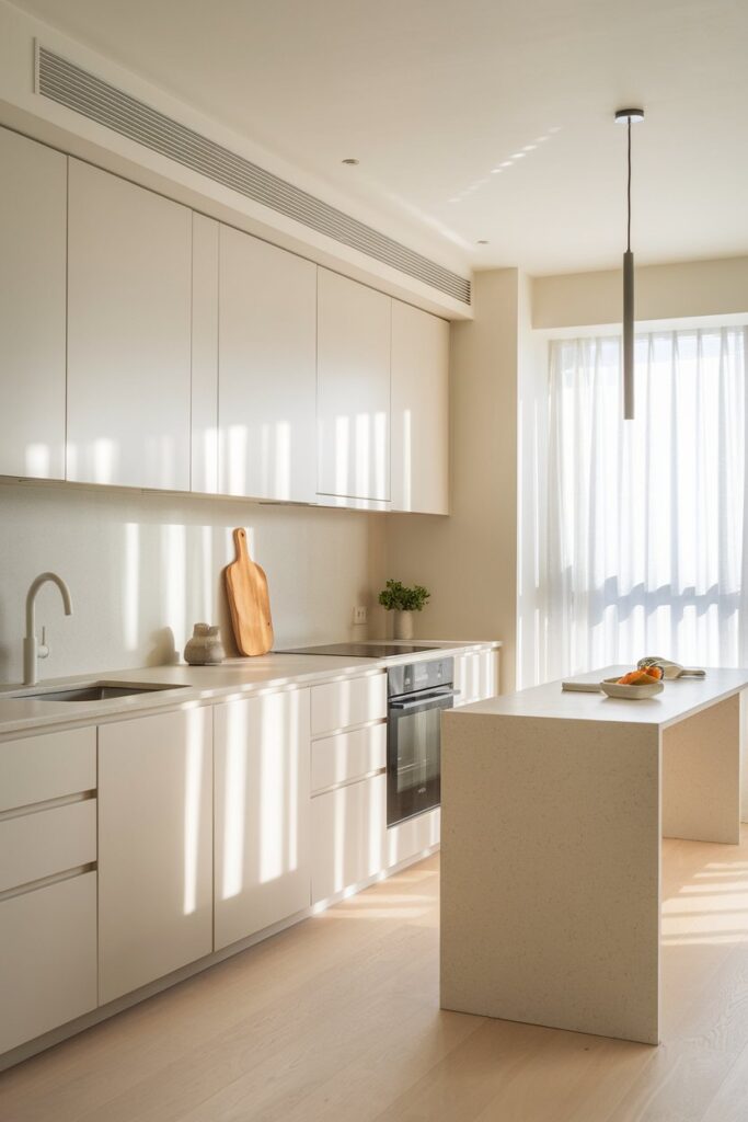 Minimalist Apartment Kitchen Design