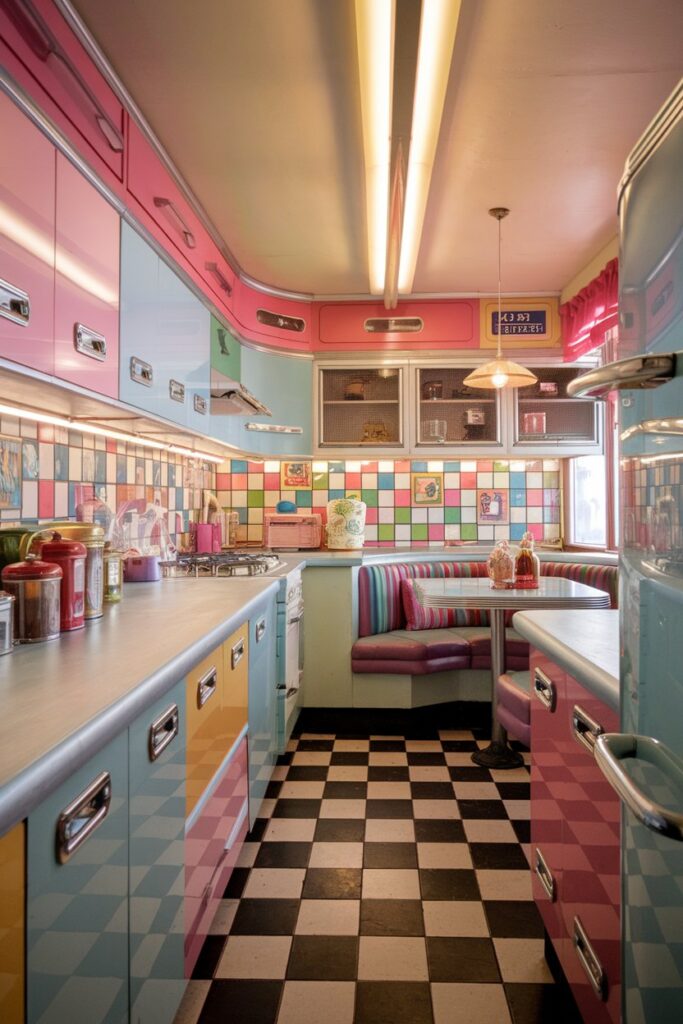 Vintage Retro Kitchen
