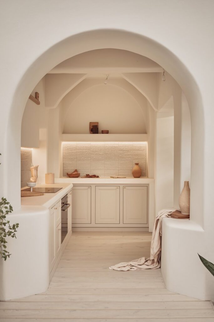 Neutral Tone Scandinavian Kitchen Palette