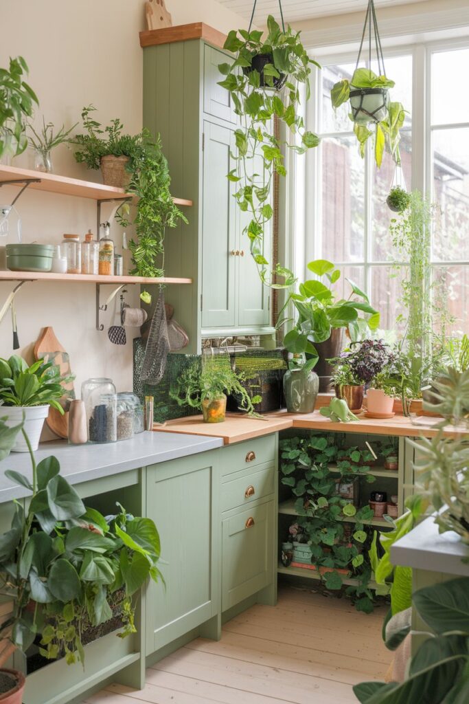 Green & Botanical Kitchen
