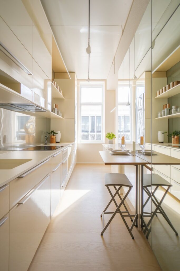 Small Space Aesthetic Kitchen