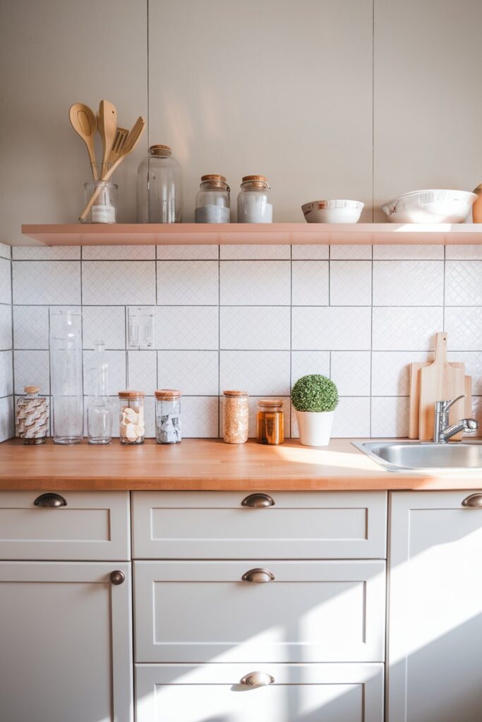 Peel-and-Stick Backsplash for Renters