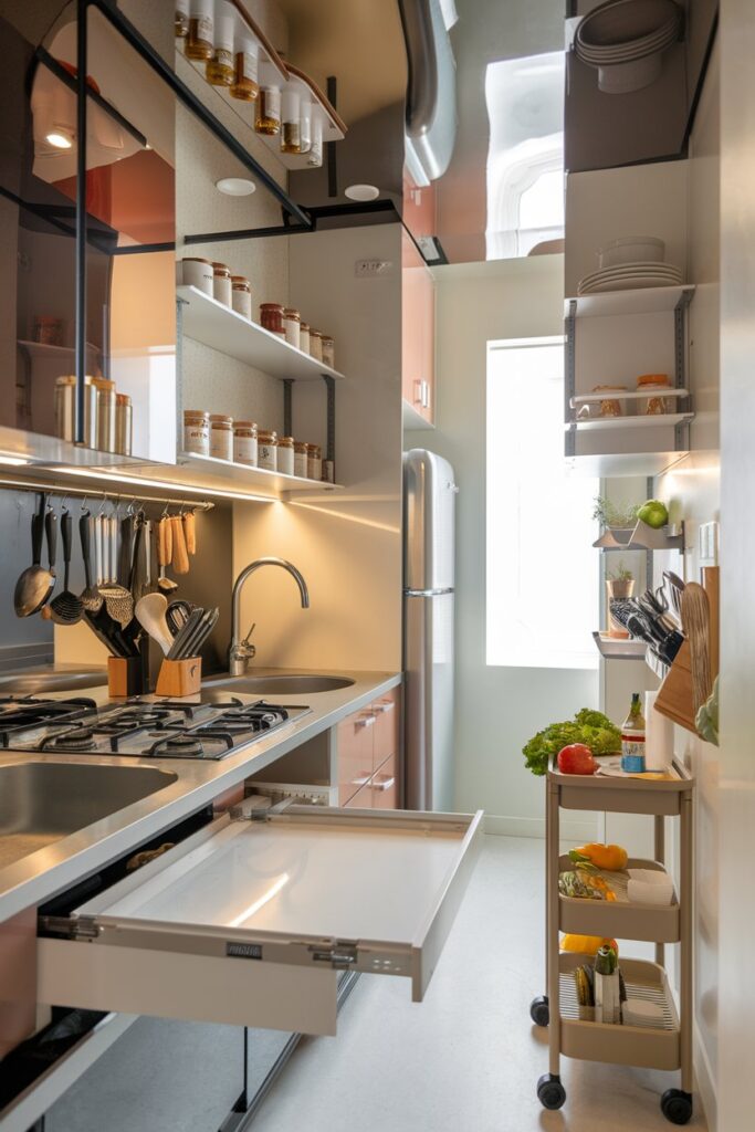 Small Apartment Kitchen Layout Hacks