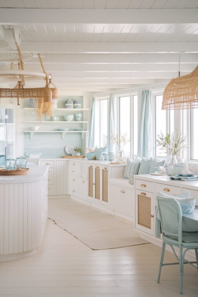 Coastal Beach-Inspired Kitchen