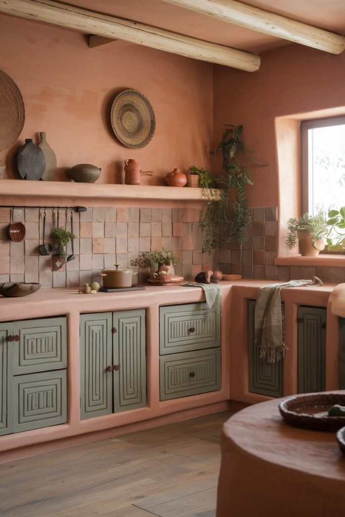 Earthy Tone Kitchen