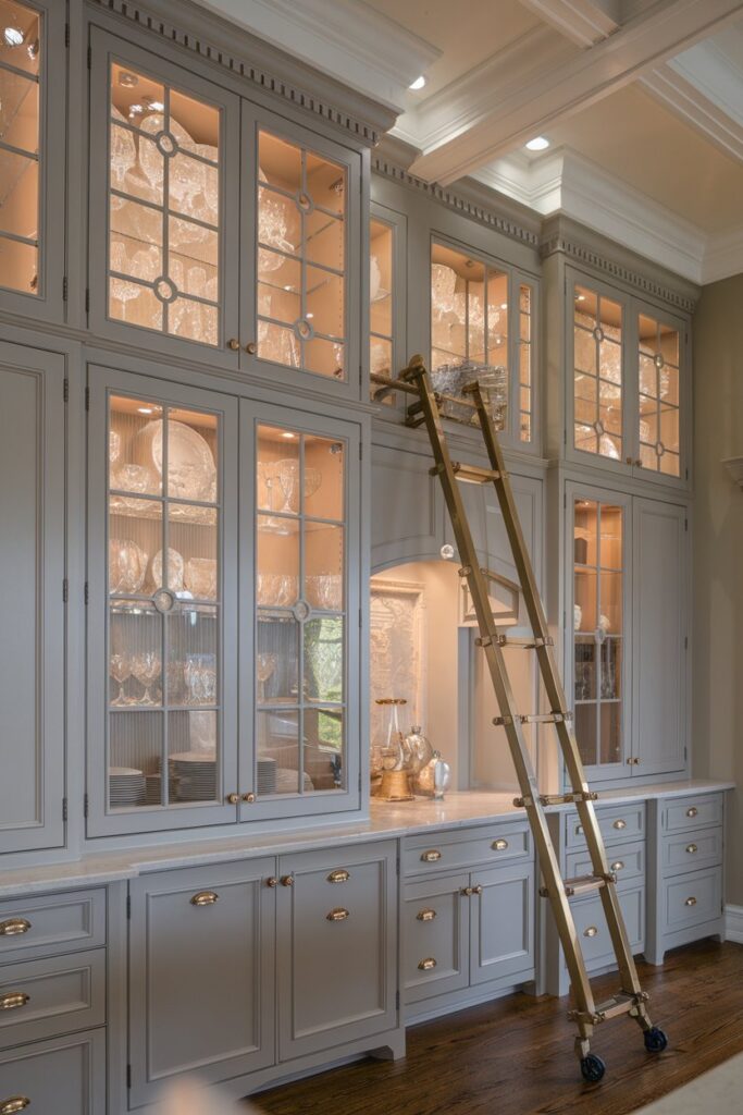 Overhead Cabinet Extensions to the Ceiling