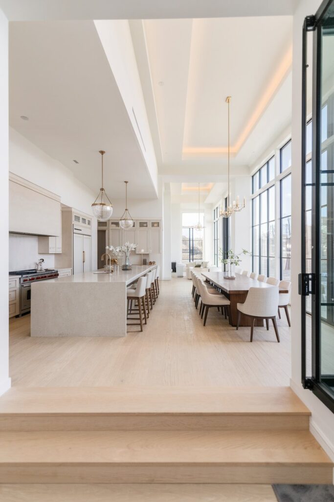 Open Concept Kitchen & Dining