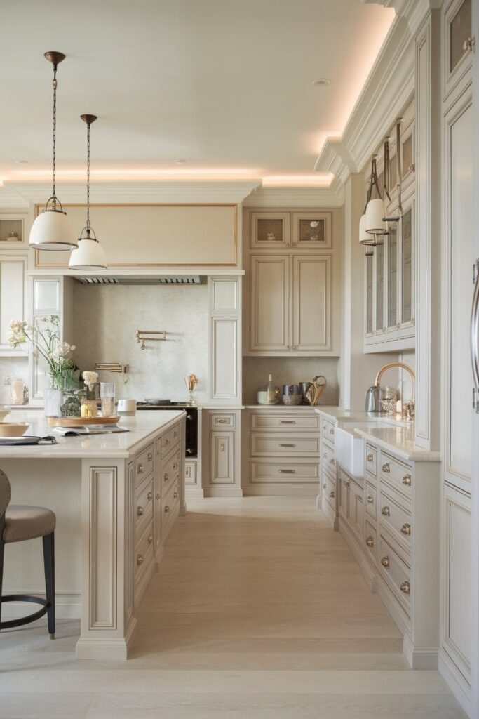 Neutral Luxe Kitchen