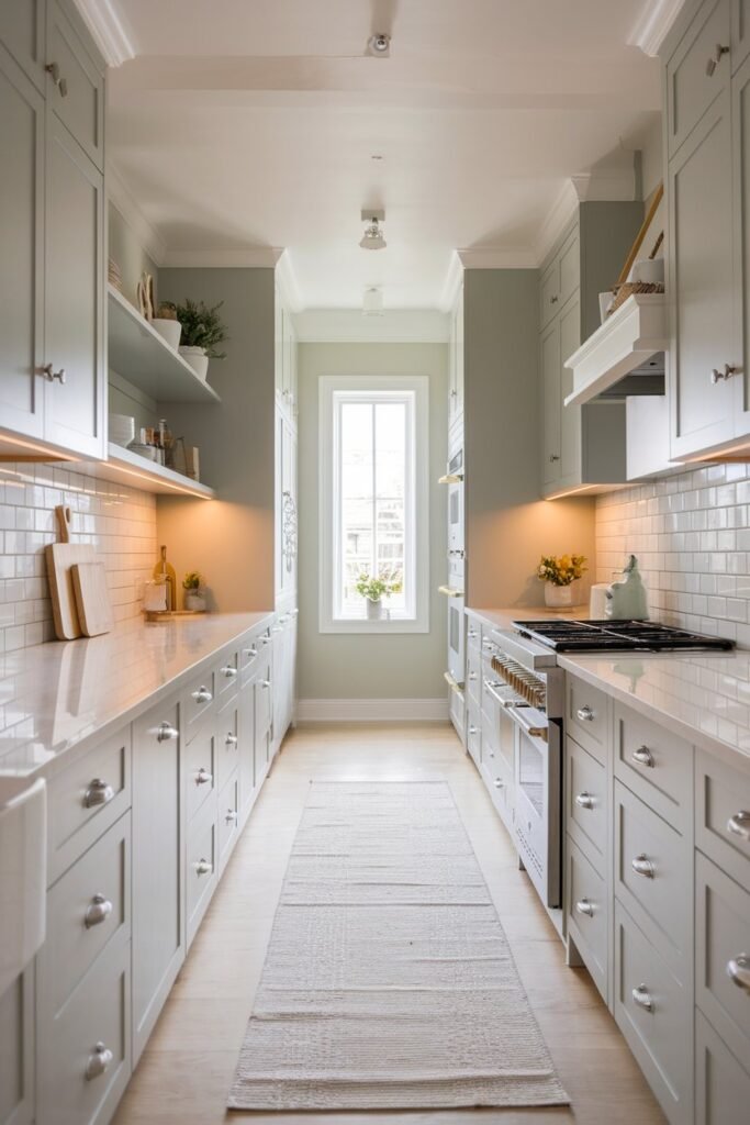 30 Creative Galley Kitchen Ideas to Elevate Your Home Design - Urban ...