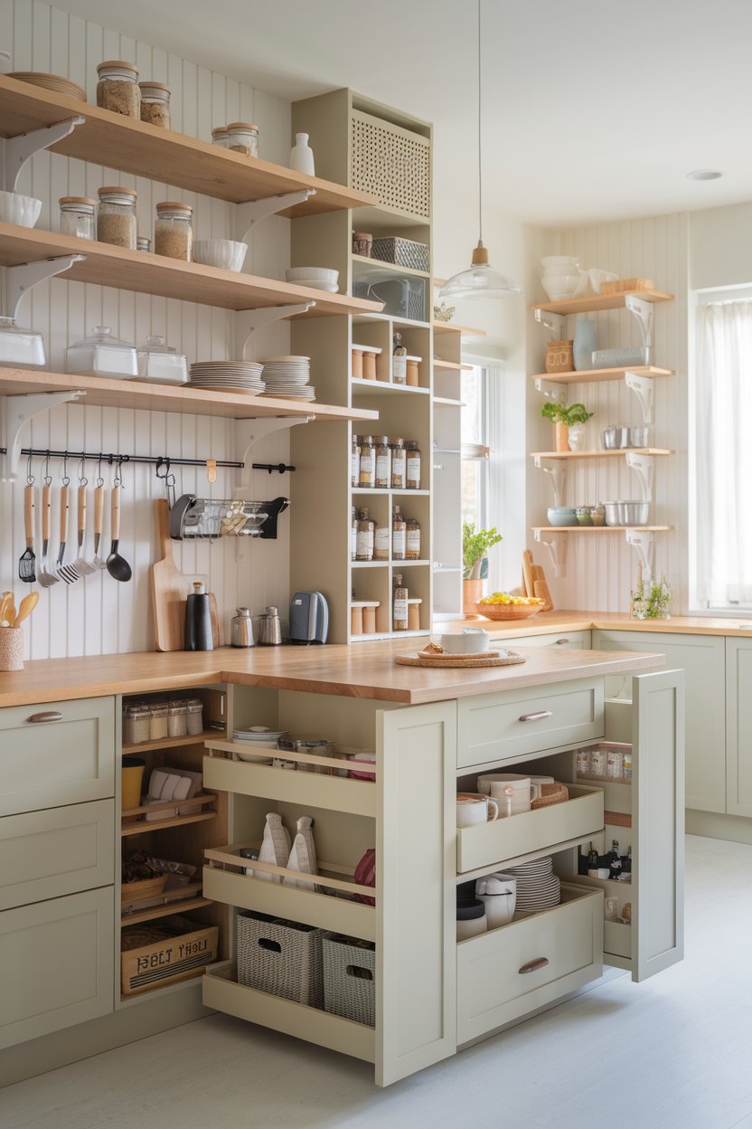 30 Genius Kitchen Storage Ideas to Maximize Your Space and Style