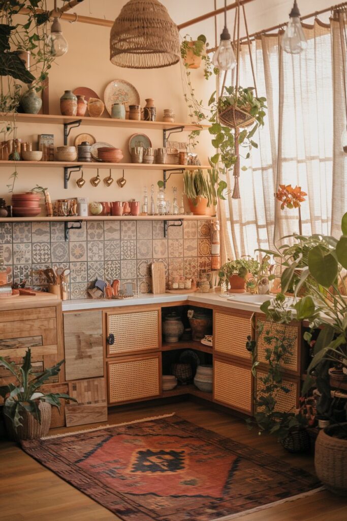 Bohemian Kitchen Style